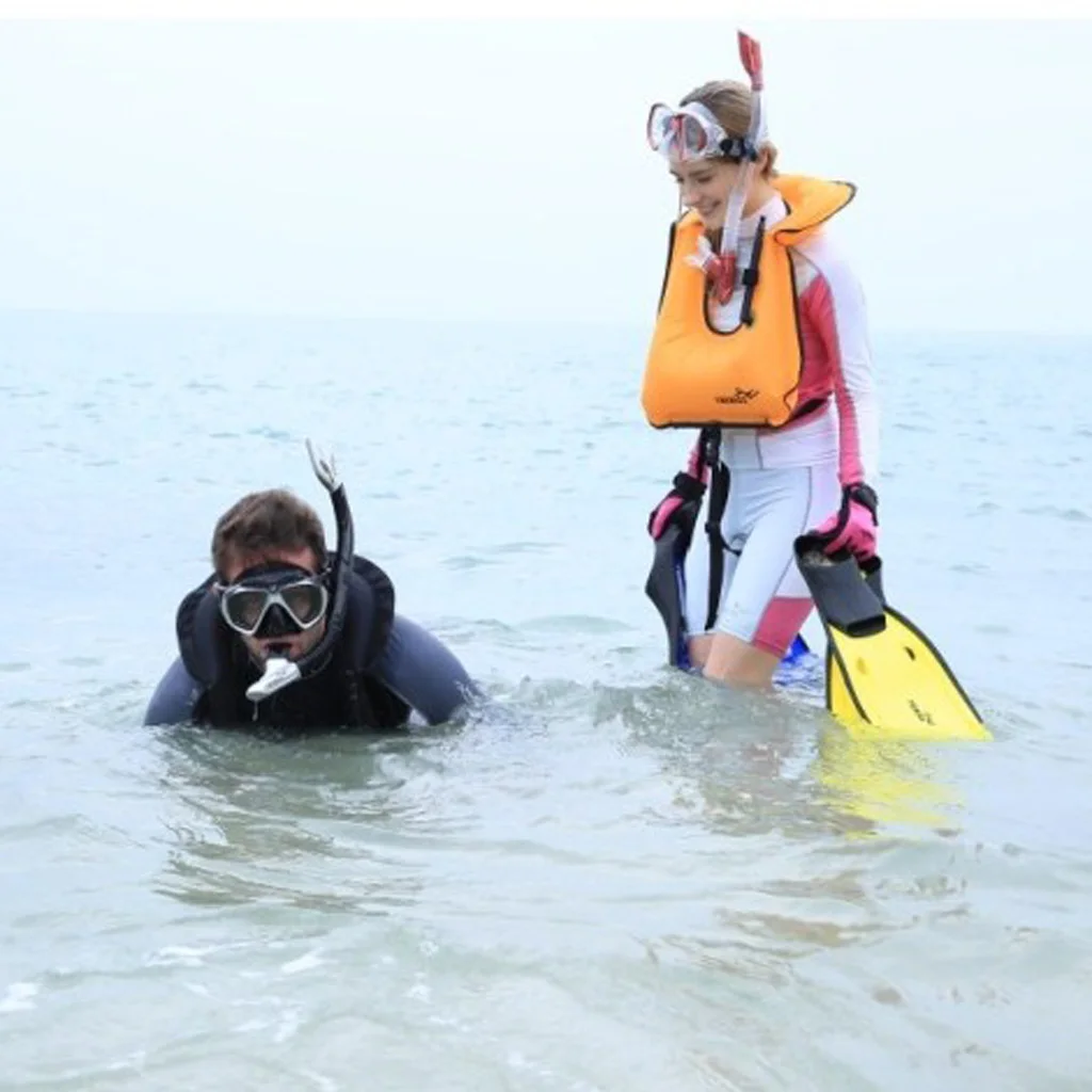 Professional Scuba Diving Swimming Snorkeling Fin Flippers with Mask & Dry Snorkel Full Combo Gear Set