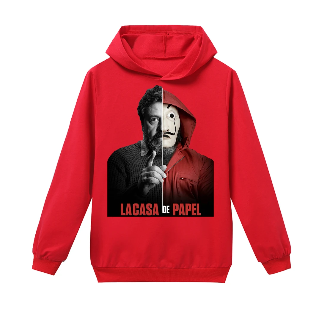 Горячая в году осень дизайн Money Heist футболка толстовки для мальчиков хлопок Забавный печати толстовки модные повседневные толстовки футболка Топы для детей