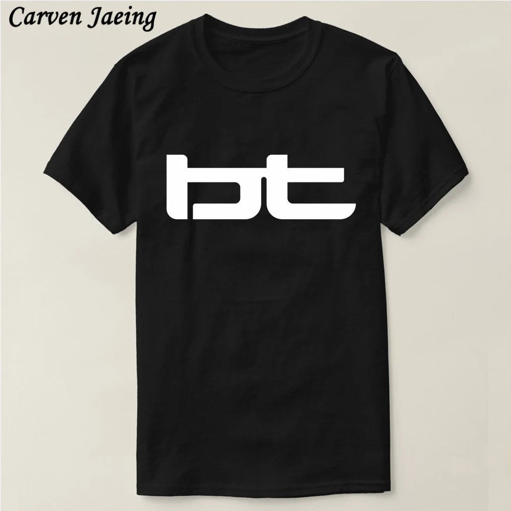 Футболка carvenjaписьменный простой дизайн DJ BT музыка футболка американский Топ
