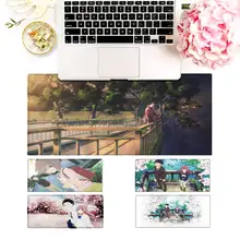 

Funny A Silent Voice Mouse Pad Gaming MousePad Large Big Mouse Mat Desktop Mat Computer Mouse pad For Overwatch