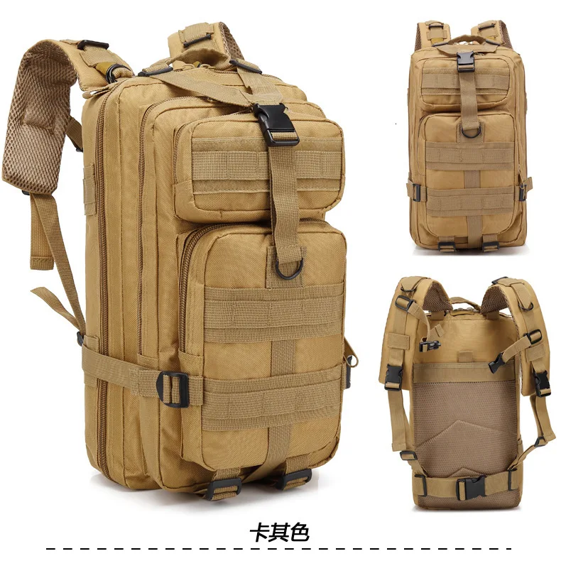 Камуфляжный рюкзак для занятий спортом на открытом воздухе, армейский рюкзак для фанатов альпинизма, посылка на плечи, 3p тактический рюкзак