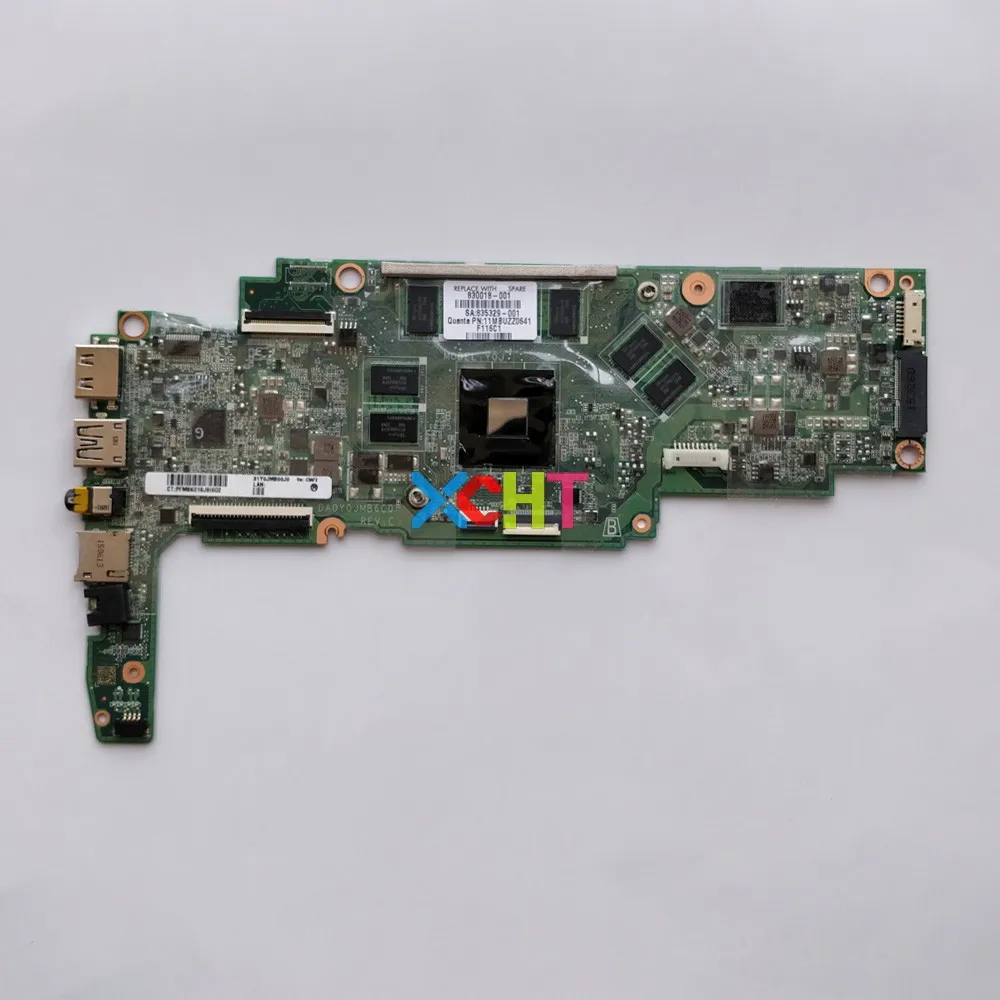 

830018-001 DA0Y0JMB6C0 UMA w CelN2840 CPU 4GB RAM 16GeMMC for HP Chromebook 14 G4 14-AK NoteBook Laptop Motherboard System board