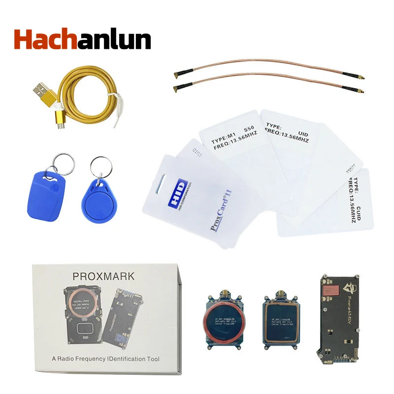 Набор считывателей карт Proxmark3 V2 IC/ID RFID Дубликатор Cloner копировальный аппарат UID T5577