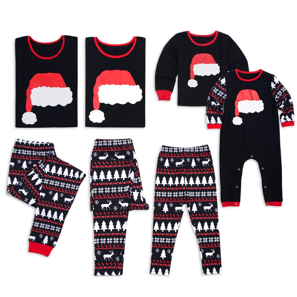Одинаковые комплекты для семьи; Рождественская одежда; пижамный комплект; одежда для сна для папы, мамы и детей; одежда для сна;