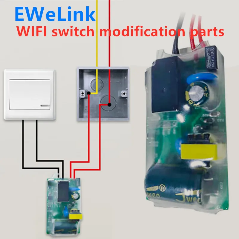 Модуль светильник еля света EWeLink с Wi-Fi 180-240 В | Обустройство дома