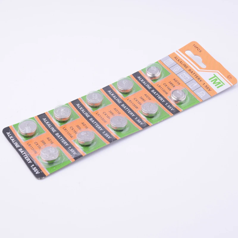 MJKAA 10 шт AG10 часы батарея 1 55 V LR54 LR1130 L1131 389 189 щелочные батареи кнопка сотового