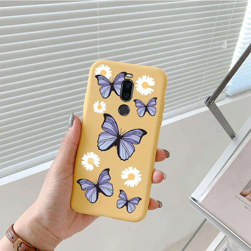 Cute Animal Pattern Phone Cover For Meizu X8 Case Cartoon Soft Silicone Painted Shell Shockproof Protection Bags 