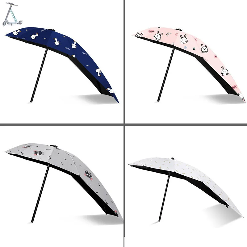 impermeable para patinete eléctrico, paraguas para exteriores, soporte a prueba de sol y poncho a prueba de polvo para vehículo eléctrico - AliExpress Deportes y entretenimiento