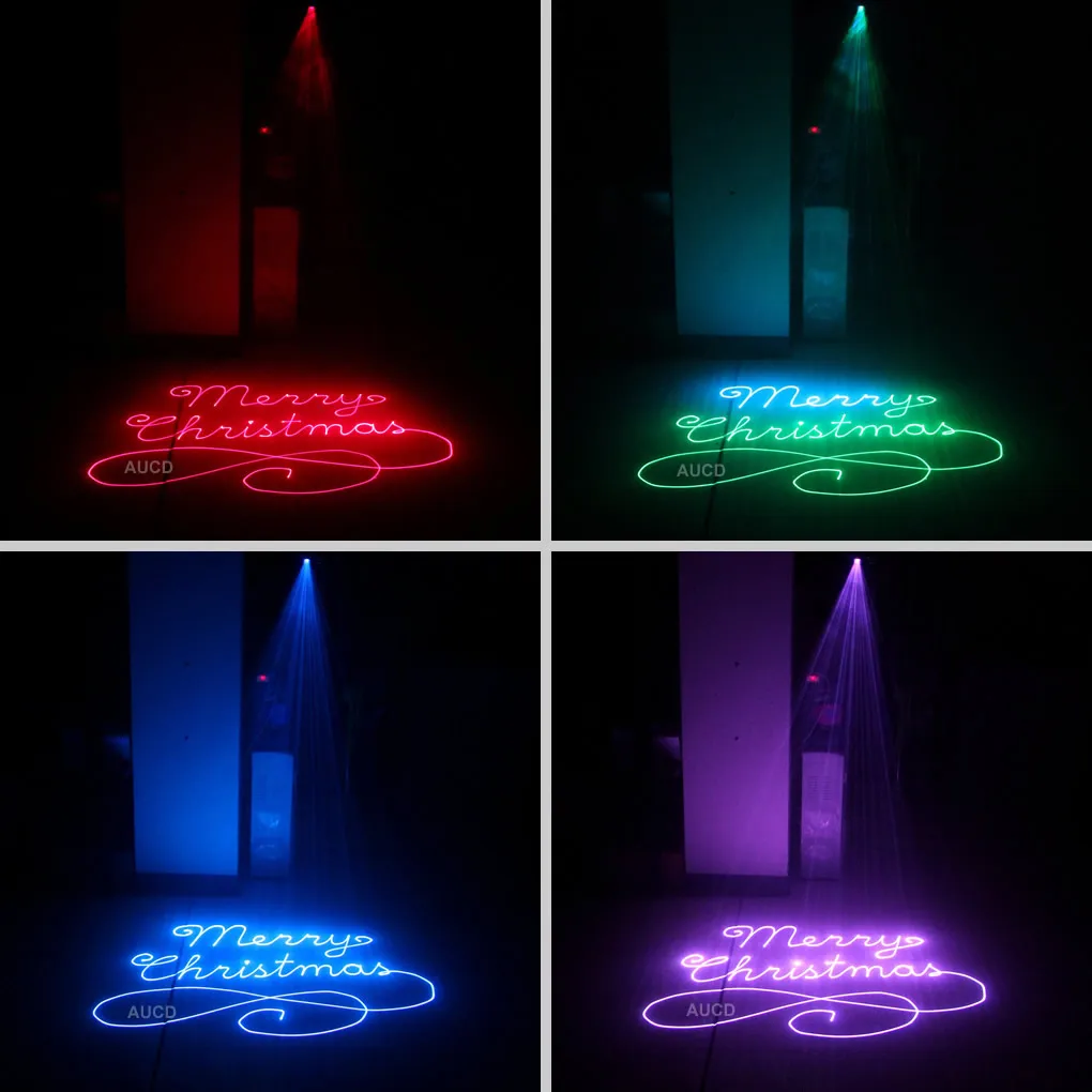 500 МВт RGB Цвет музыка Анимация DMX лазерный проектор светильник для Par диско