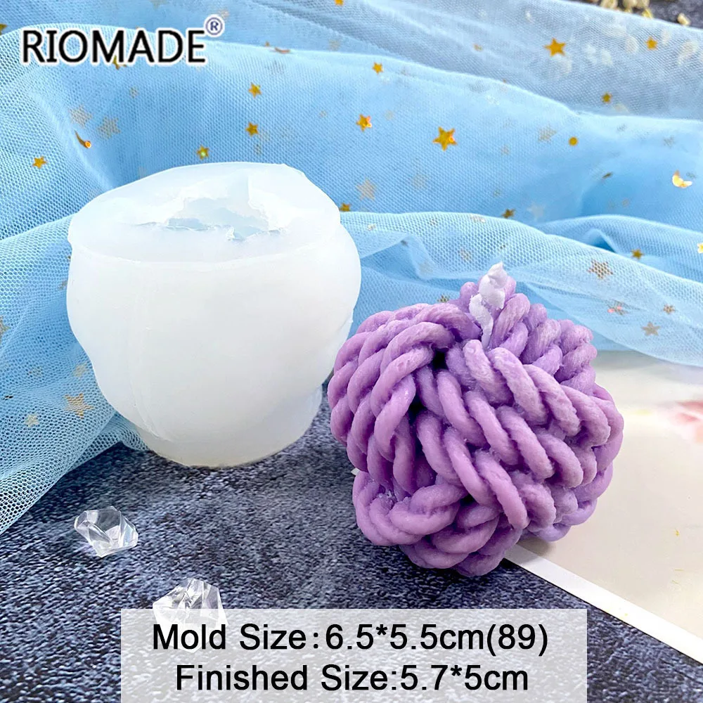 Magische Kugel Silikonform Handgemachte Aromatherapie-Kerzenform DIY Dessert Mousse Backform Seifenherstellung Gips-Ornament – Detail 6