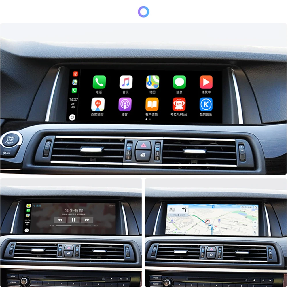 Sale Sinairyu WIFI Wireless Apple Carplay Car Play Android Auto Mirroring Retrofit NBT i3 2013-2017 for BMW support Reverse Camera 1