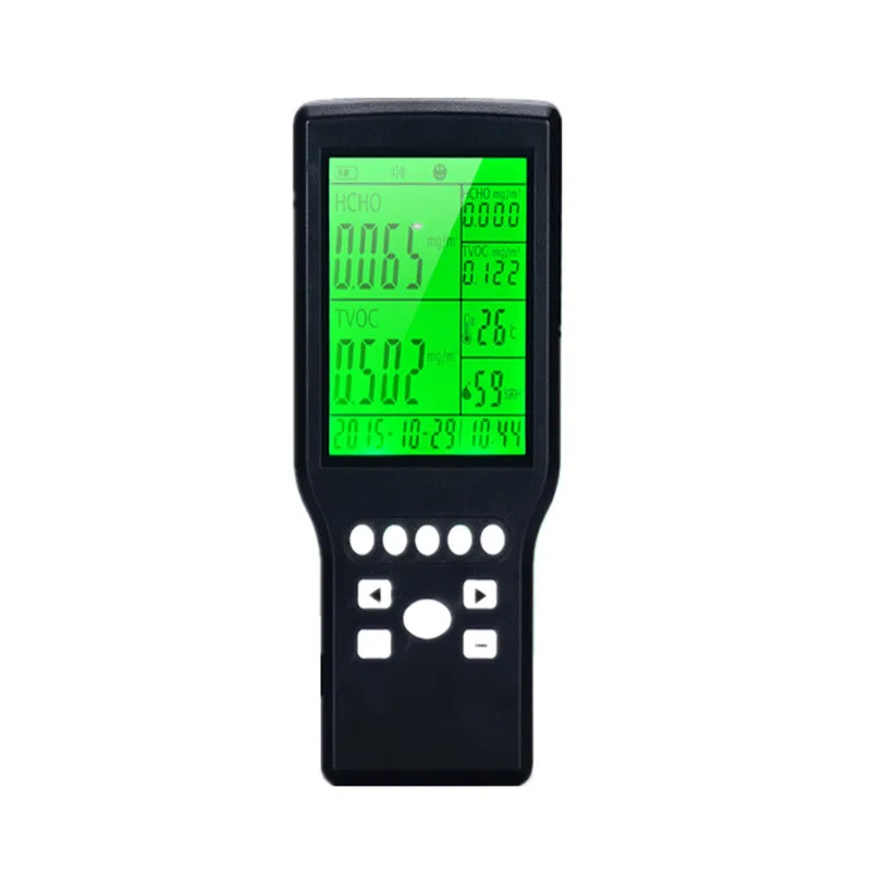 

New Portable Formaldehyde Detector TVOC Air Quality Detector Carbon Dioxide Detector Gas Detector JSM-131S