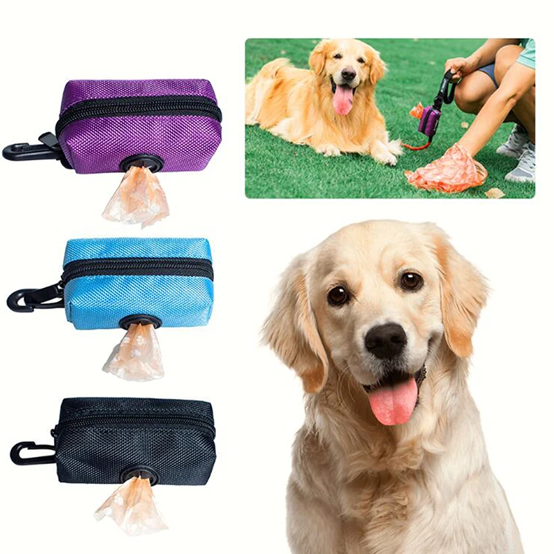 Soporte de Bolsa para popó portátil para recoger excrementos de perro, bolsa de basura, dispensador de agua para gato, organizador, para exteriores