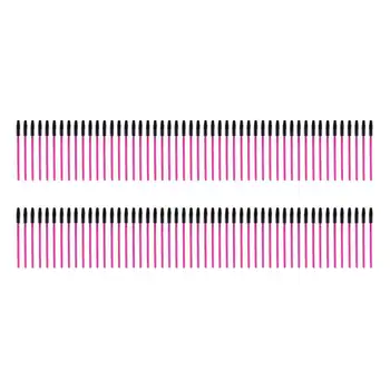 

100 Pcs/Set Disposable Extension Eyelashes Mini Brush Mascara Clean Wands Curled Extend Eyelashes Stick Cosmetic Makeup Tools