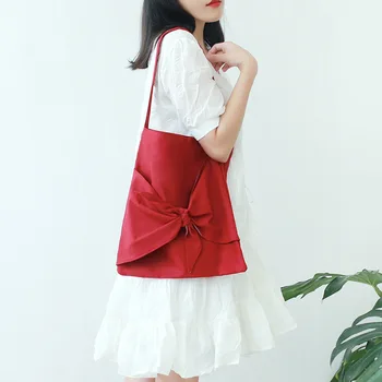 

Handbags Bags Woman Cute Bow Women Casual Tote for Female Shoulder Bag Large Capacity Shopper Bags K1844 M