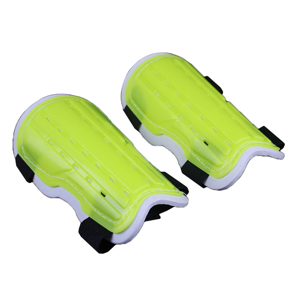 1 Pair Soccer Shin Guard Unisex Adults Kids Football Sports Leg Support Protector Shield Pads - Choose Colors & Sizes