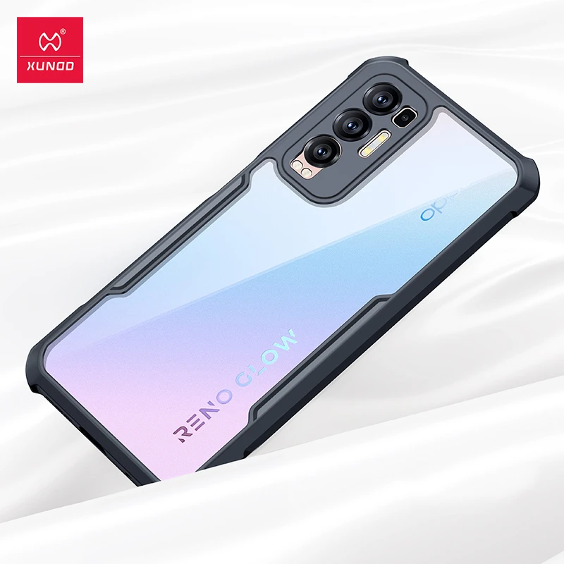 Xundd Case For Find X3 Neo Case Shockproof Protective Transparent