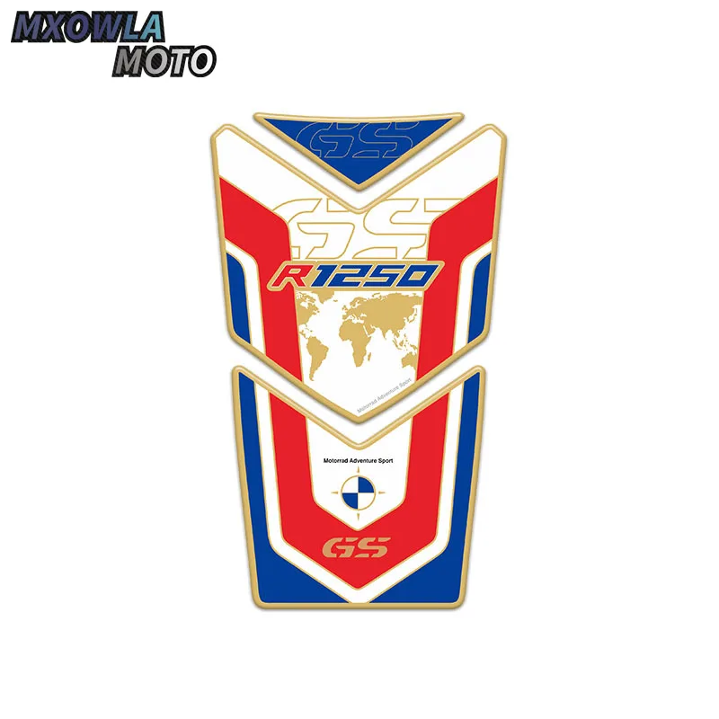 

For BMW R1250GS ADV R1250 GS Adventure R1200GS R 1200GS 2018 2019 Motorcycle 3D Fuel Tank Pad Protective Stickers Decals
