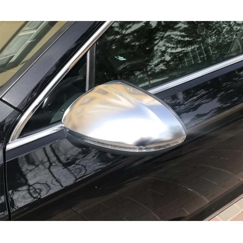 Для Volkswagen Passat Arteon B8 матовые хромированные боковой двери заднего вида Крыло