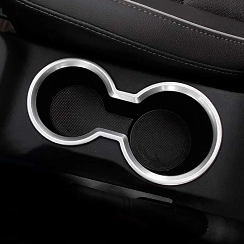 Для hyundai Creta IX25 хромированный подстаканник накладка украшения аксессуары для стайлинга автомобилей