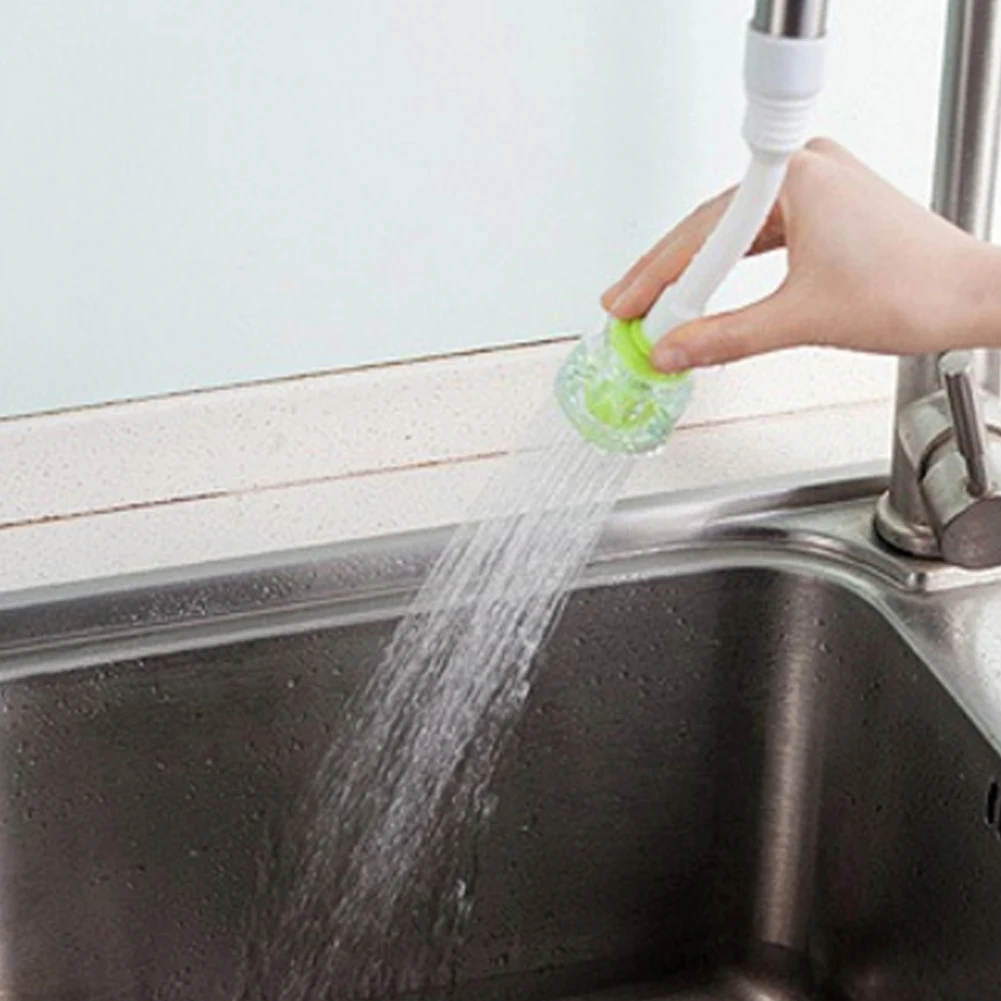 Tap Extender Water-saving Nozzle Adjustable Faucet Sprayer Shower Filter