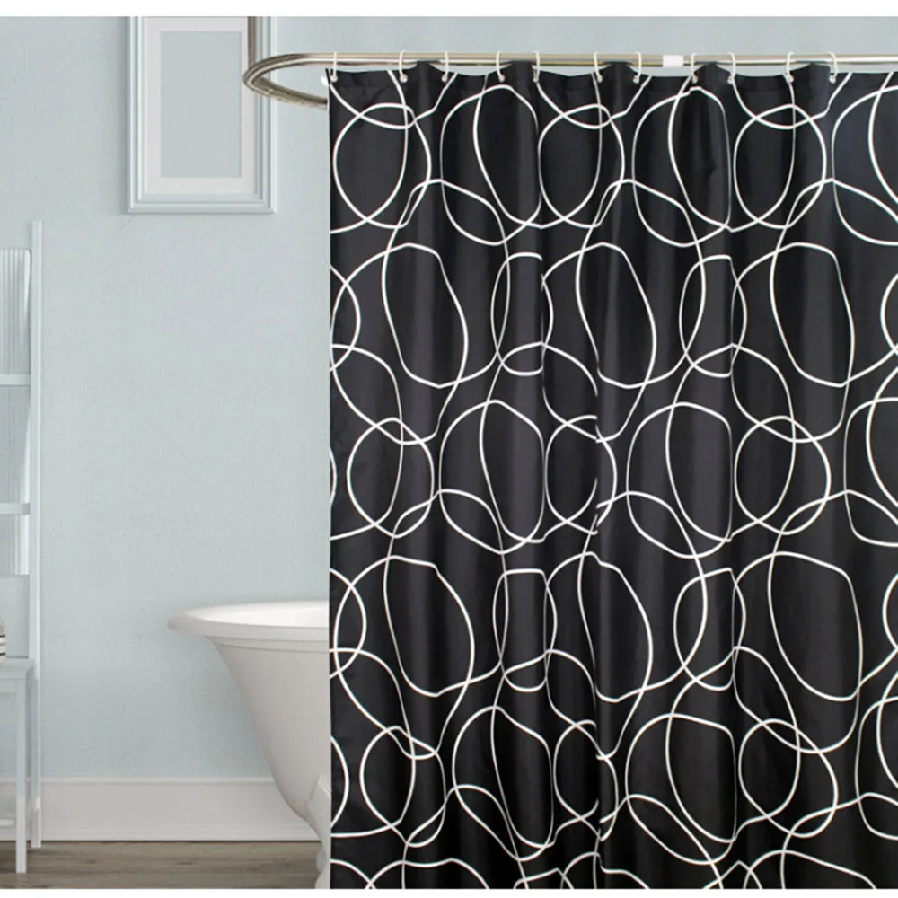 

shower curtains Bathroom Curtains Bath Curtains Bathroom Extra Large Wide Waterproof Polyester Curtains Drapes 12pcs Hooks