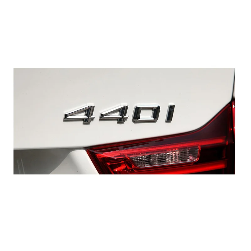 10 шт. ABS 440i наклейки эмблемы значки