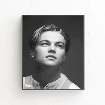 

Leonardo DiCaprio poster movie star Art Silk Poster Wall Decor