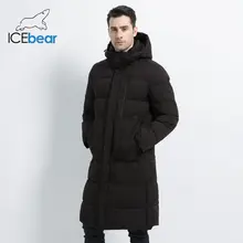 ICEbear2019 Новые мужские зимние куртки Длинные пальто с молнией
