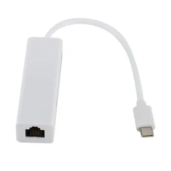 

Multiple USB-C USB 3.1 Type C to USB RJ45 Ethernet Lan Adapter Hub Cable For Macbook PC LAN Adapter Cable