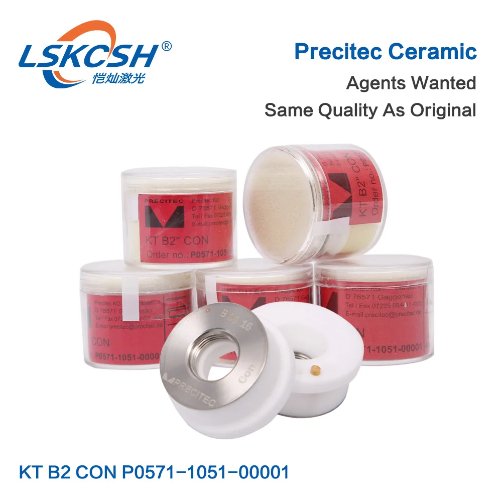 LSKCSH 100 шт. ERMAKSAN Co2/волоконный лазер precitec керамический P0571-1051-00001 Precitec керамический KT B2ins с тем же качеством, что и