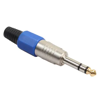 

6.35MM Stereo Microphone Cable Plug Gold Plated Amplifier Microphone Plug 6.35MM Jack Plug 6.5MM Connector