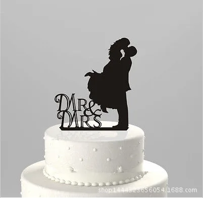 Customizable Acrylic Cake Insertion Abstract Dance Carnival Figurine Cake Decorations Manufacturers Wholesale