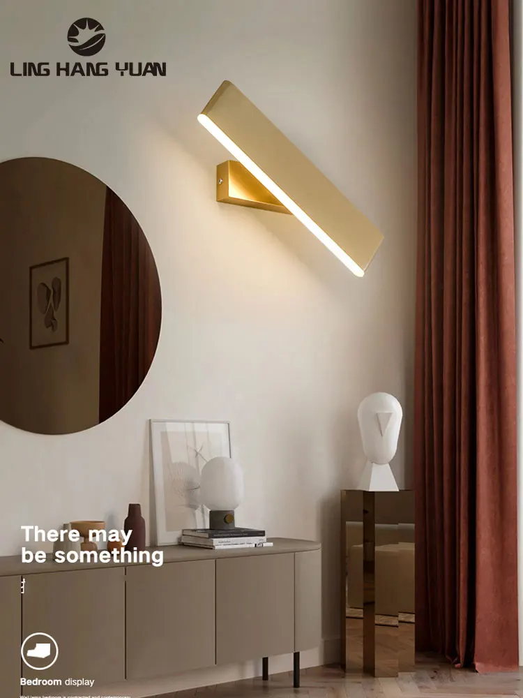 

Бра Настенные светильники Золотой кофейный белый метеорный 6 Вт современный светодиодный настенный светильник для гостиной спальни прикроватный светильник для коридора