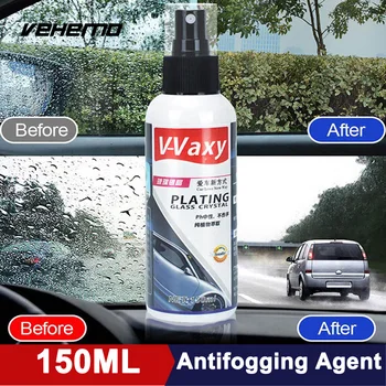 

150ml Antifogging Agent Rainproof Spray Coating Liquid Practical Rainproof Agent for Auto Polish Glass for Car Universal