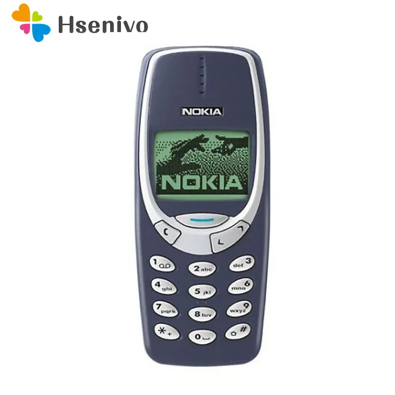 Оригинальный Восстановленный дешевый телефон Nokia 3310 разблокированный GSM 900/1800 с