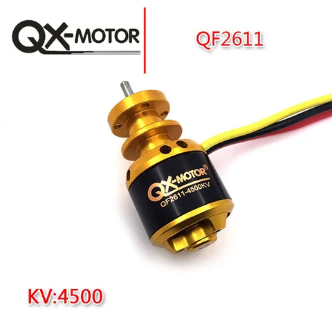 QF2611 4500kv 3S Brushless Motor For RC Airplane 64mm Ducted Fan Jet EDF DIY Drone Parts QX MOTOR Brand title=