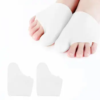 

1Pair Non-slip Silicone Insoles Hallux Valgus Separator Plantar Bunion Toe Corrector Soft For Running Dance Hiking
