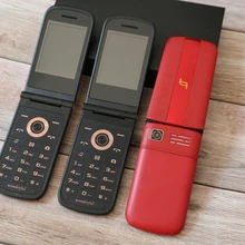 Разблокировать Flip старший мобильный телефон Экстра Слим большая клавиатура SOS быстрого набора Dual Sim FM звук Регистраторы пожилыми людьми для мобильного телефона