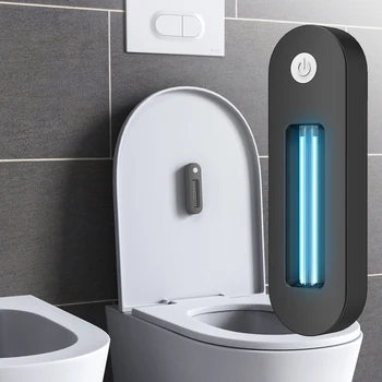 

Rechargeable Ultraviolet UV Sterilizer Lamp UVC+Ozone Disinfection Germicidal Light Toilet Disinfection Ultraviolet Lamp droship