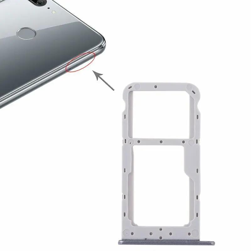 Для Huawei Honor 9 lite держатель sim-карты Слот лоток Ремонт Запчасти синий белый серый LLD-AL00/LLD-AL10