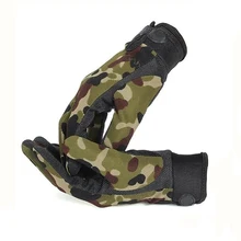 Summer Outdoor Sports Cycling Gloves Men's Non-Slip Silicone Bicycle Windproof Full Finger Gloves For Fishing