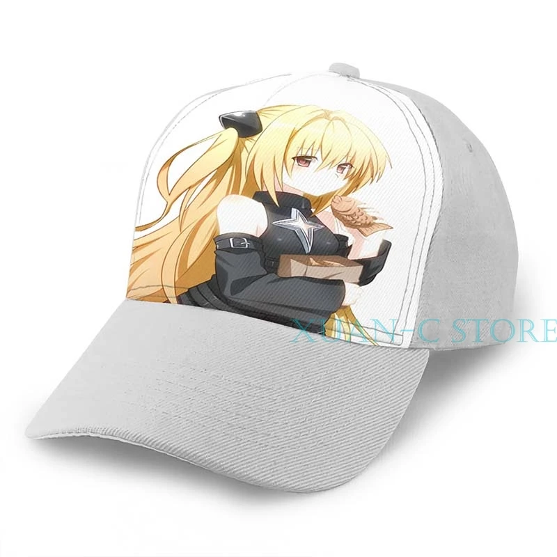 Yami eating-To love ru баскетбольная кепка мужская и женская модная черная шляпа унисекс с принтом - Цвет: Gray