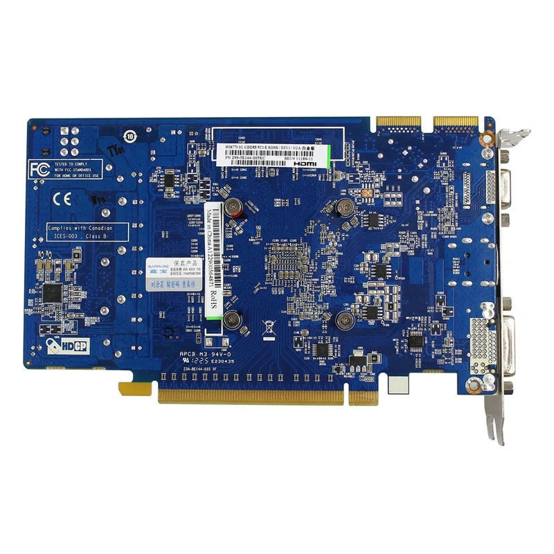 Оригинальные видеокарты SAPPHIRE Radeon HD6770 1 ГБ GDDR5 GPU HD 6770 видеокарты компьютерная игра для видеокарты AMD карта HDMI PCI-E