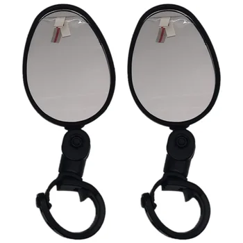 

2Pcs Bicycle Mirror Handlebar Rearview Mirror Wide Angle 360 Degree Rotate For Mountain Bike Cycling Accessories