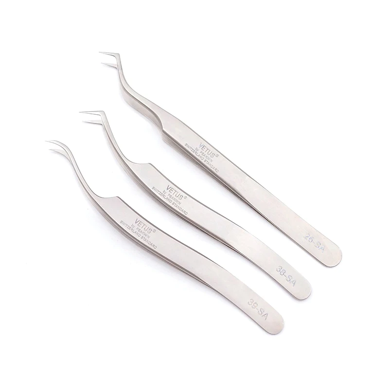 Eyelash Tweezers 3D/6D Volume Eyelash Extension Tweezer Fan Tweezer