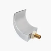 Curved Brass Chromed Cascade Waterfall Bathtub Faucet Water Outlet Handheld Shower Waterfall Spout G1/2" Connector 4