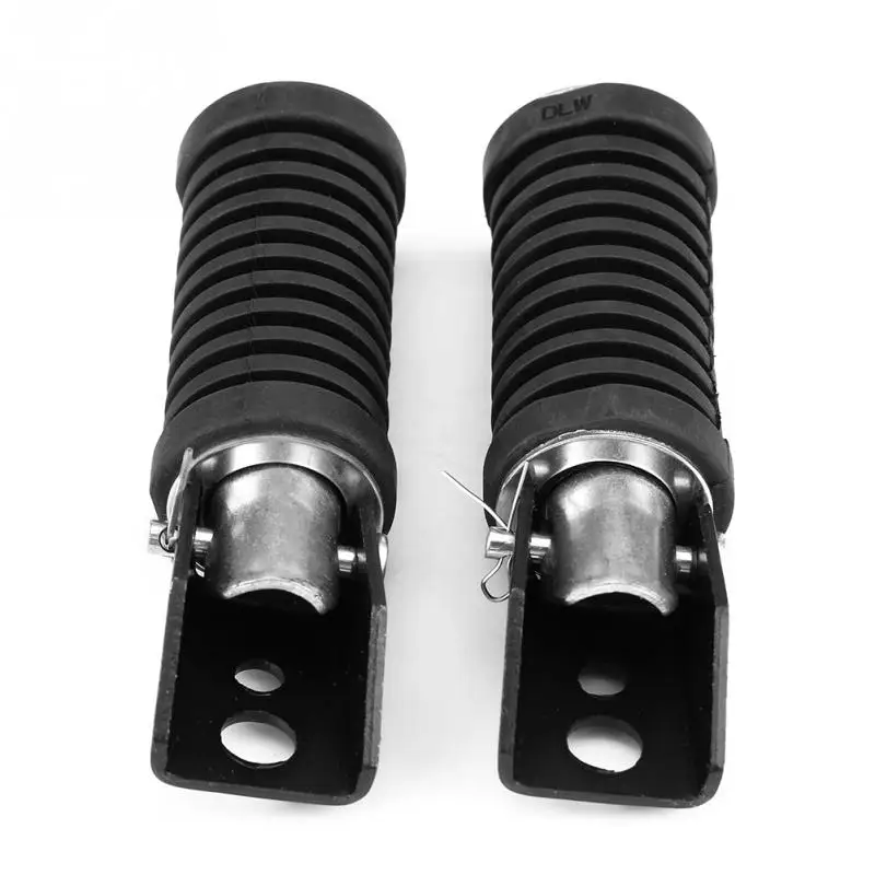 Motorcycle Rear Footpegs Plate Footrest Rubber Nonslip Pad Grip Cover for 125cc GN 125 