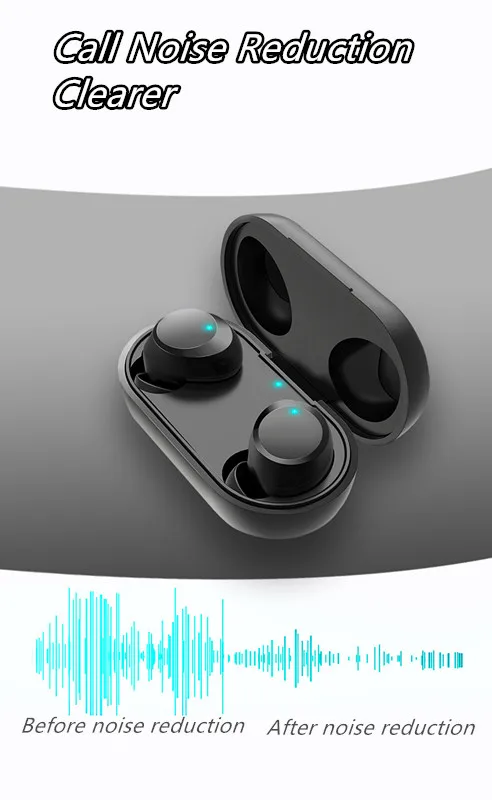 TWS M10 Bluetooth наушники 5,0 спортивные водонепроницаемые музыкальные наушники HIFI Стерео шумоподавление для huawei Xiaomi iPhone