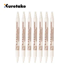 Kuretake двойная головка смешивания градиентная ручка бесцветный прозрачный на водной основе пигмент смешивания живопись Рисование маркер MS-9500